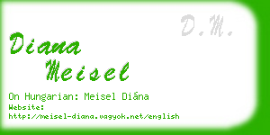 diana meisel business card